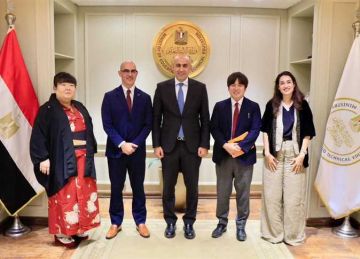 وزير التعليم يلتقي ممثل جامعة هيروشيما لبحث آفاق التعاون التربوي المشترك