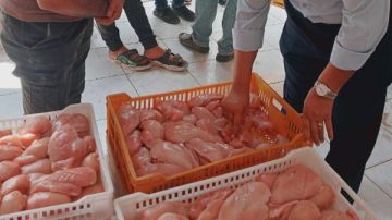 بيطري الشرقية: ضبط 1500 كيلو لحوم ودواجن مجهولة المصدر ببلبيس بيطري الشرقية: ضبط 1500 كيلو لحوم ودواجن مجهولة المصدر ببلبيس