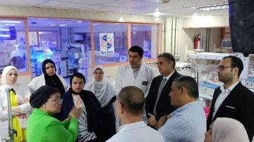 نائبة وزير الصحة تتفقد أقسام النساء والحضان بمستشفى كفر الشيخ العام..صور نائبة وزير الصحة تتفقد أقسام النساء والحضان بمستشفى كفر الشيخ العام..صور