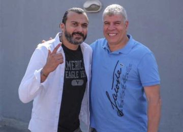  جدع وطيب وراجل .. إبراهيم سعيد يتغني بـ أحمد شوبير