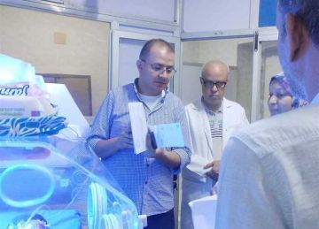 جوله مفاجئة تكشف نقص مستلزمات التعقيم بمستشفى نقادة فى قنا