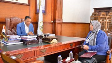 محافظ مطروح يبحث مع مدير الإسكان الجديد أعمال تطوير الكورنيش محافظ مطروح يبحث مع مدير الإسكان الجديد أعمال تطوير الكورنيش