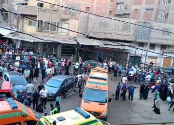 مدير أمن الغربية ونائب المحافظ يتفقدان موقع حريق مصنع ملابس بالمحلة