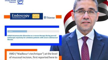 أستاذ بجامعة حلوان اعتماد تقنية مدكور عالميا في مناظير الجهاز الهضمي