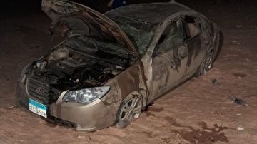 إصابة شقيقين وعمهما في انقلاب سيارة ملاكي بأسيوط إصابة شقيقين وعمهما في انقلاب سيارة ملاكي بأسيوط