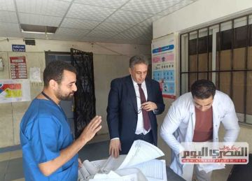 جولة مفاجئة لمتابعة انتظام العمل وجودة الخدمات الطبية بمستشفى حميات كفر الشيخ جولة مفاجئة لمتابعة انتظام العمل وجودة الخدمات الطبية بمستشفى حميات كفر الشيخ
