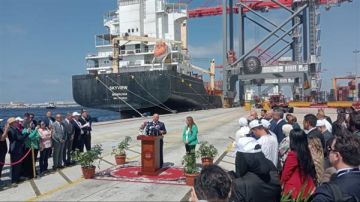 عاجل كامل الوزير: ندعو لشراكات مصرية - أمريكية في قطاع الموانئ والقطار السريع