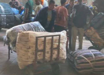 انطلاق القطار السادس عشر للعودة الطوعية للسودانيين من محطة رمسيس