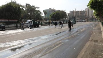 بعد إغلاقه سنوات.. فتح شارع حديقة الأزبكية بوسط البلد بعد تطويره