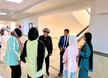 رئيس جامعة الأقصر توجه بإزالة أي معوقات أمام طلاب الجامعات الأهلية أثناء الكشف الطبي