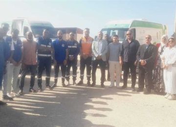 3 عيادات متنقلة و3 سيارات إسعاف في مهرجان الهجن بالعريش