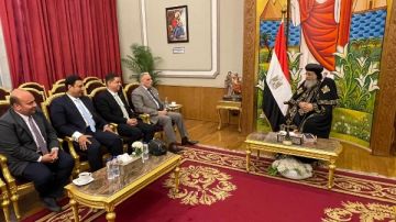 البابا تواضروس يستقبل رئيس نادي قضاة مصر البابا تواضروس يستقبل رئيس نادي قضاة مصر