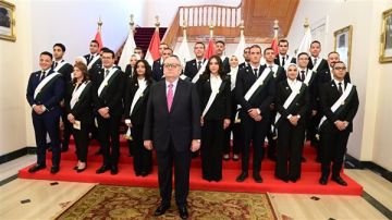 القضاة والقاضيات الجدد يؤدون اليمين القانونية أمام رئيس مجلس الدولة