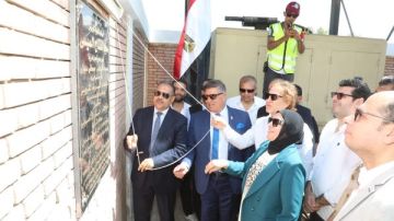 بتكلفة 21مليون جنيه.. افتتاح مشروع صرف صحي بقرية كفر أبونجم في الشرقية