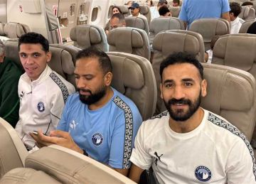 بعثة بيراميدز تصل جدة استعدادا لمواجهة الأهلي السعودي في كأس إنتركونتيننتال