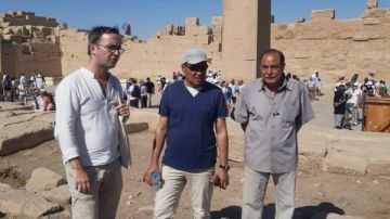 لجذب ملايين الزوار من مختلف أنحاء العالم.. الأقصر تواصل أعمال ترميم وحفائر الكرنك لجذب ملايين الزوار من مختلف أنحاء العالم.. الأقصر تواصل أعمال ترميم وحفائر الكرنك