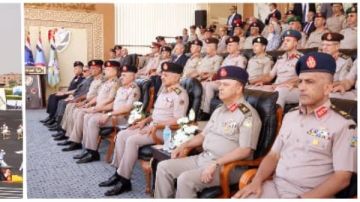 وزير الدفاع يشهد حفل تخرج الدفعة 168 من كلية الضباط الاحتياط