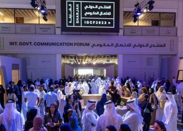  جودة الحياة ودور الاتصال في مواجهة التحديات العالمية على مائدة الحوار بـ منتدى الاتصال الحكومي بالشارقة