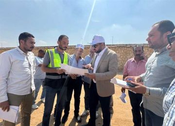 رئيس جهاز مدينة العبور الجديدة يتفقد مشروعات البنية التحتية والمرافق الحيوية