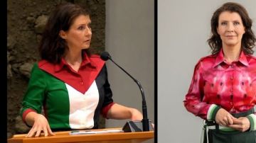 طرد نائبة من البرلمان الهولندي بسبب ارتدائها ألوان العلم الفلسطيني ..شاهد