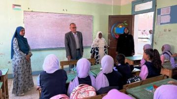 محافظ أسوان يتابع إنطلاق العام الدراسى الجديد داخل عدد من المدارس..صور محافظ أسوان يتابع إنطلاق العام الدراسى الجديد داخل عدد من المدارس..صور