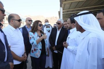 منال عوض تشدد على سرعة تسليم المدفن الصحى بجنوب سيناء وتشغيله خلال أسبوع