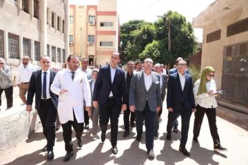 نائب وزير الصحة يتفقد المنشآت الصحية ببني سويف لتعزيز جودة الخدمات نائب وزير الصحة يتفقد المنشآت الصحية ببني سويف لتعزيز جودة الخدمات