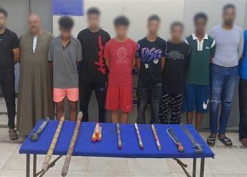 الداخلية تكشف ملابسات مشاجرة بـ الأسلحة والألعاب النارية في البساتين الداخلية تكشف ملابسات مشاجرة بـ الأسلحة والألعاب النارية في البساتين