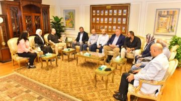 محافظ أسيوط يبحث مع تكنيب الإيطالية مشروعات كبرى للتنمية والمشاركة المجتمعية