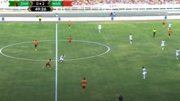 مشاهدة مباراة المغرب ضد زامبيا بث مباشر الآن.. 2 - صفر للأسود 