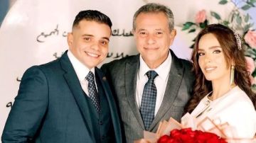 نسخة من والده.. توفيق عكاشة يحتفل بخطوبة نجله