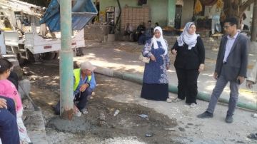 حملة إنارة مكبرة لتحسين الرؤية على الطريق الرئيسي وكوبري القطوري بالعياط