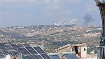 غارات إسرائيلية عنيفة على أطراف بلدة أنصار بجنوب لبنان غارات إسرائيلية عنيفة على أطراف بلدة أنصار بجنوب لبنان