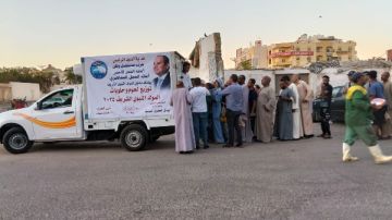 مستقبل وطن يقدم هدية الرئيس لأهالي البحر الأحمر بمناسبة المولد النبوي صور