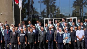 وزير العدل لأعضاء قضايا الدولة الجدد: أهنئكم وأشفق عليكم