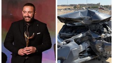 أثناء توجهه للأسكندرية .. أحمد السقا ينجو من حادث سير ويعود إلى منزله