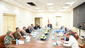 المنشاوي يترأس المجلس الأكاديمي لجامعة أسيوط الأهلية لمتابعة سير الدراسة