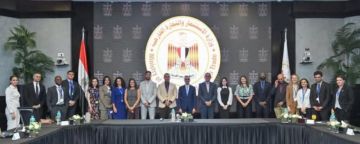 وزير الاستثمار يلتقي وفد شفيق جبر في إطار مبادرات التعاون الثقافي والاقتصادي التي أطلقتها المؤسسة