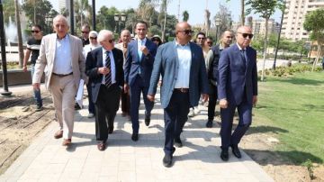 الإسكان: مؤسسة أغاخان تدرس المشاركة في إدارة وتشغيل حديقة الأزبكية