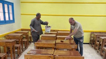 تعليم أسيوط: متابعات مستمرة لمبادرة تدوير وإصلاح الرواكد 