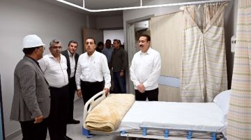 رئيس الوزراء يتفقد الأعمال الإنشائية لمشروع مستشفى أشمون المركزي الجديد رئيس الوزراء يتفقد الأعمال الإنشائية لمشروع مستشفى أشمون المركزي الجديد