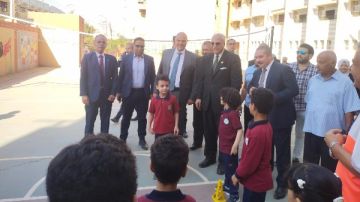 محافظ القليوبية يتفقد انتظام الدراسة بأول أيام العام الدراسي الجديد