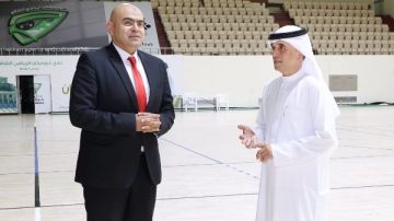 نادي 6 أكتوبر يوقع بروتوكول تعاون مع خورفكان الإماراتي.. الخميس نادي 6 أكتوبر يوقع بروتوكول تعاون مع خورفكان الإماراتي.. الخميس