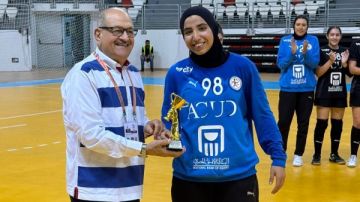 جهاد وائل أفضل لاعبة في مباراة مصر وبوركينا فاسو ببطولة إفريقيا لليد