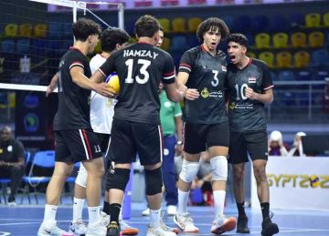 أبرزها مصر والجزائر .. 4 مباريات في بطولة أفريقيا لشباب الطائرة