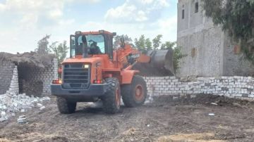 إزالة 3 حالات تعد على الأراضي الزراعية بكفر الشيخ