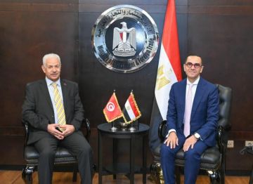 وزير الاستثمار يستقبل وزير التجارة التونسي لبحث سبل تعزيز العلاقات الاقتصادية المشتركة