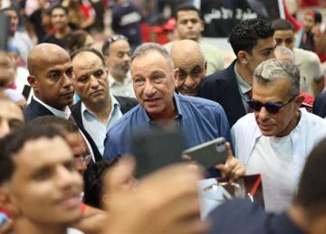 اكتمال النصاب القانوني للجمعية العمومية للنادي الأهلي (فيديو) اكتمال النصاب القانوني للجمعية العمومية للنادي الأهلي (فيديو)