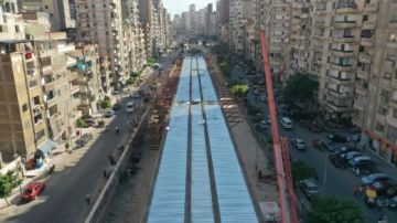 النقل: تقدم ملحوظ بأعمال المرحلة الأولى من مترو الإسكندرية