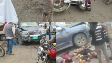 اليمن.. مصرع رجل و طفلان دهسا بسيارة تتبع مسؤول في جماعة الحوثيين اليمن.. مصرع رجل و طفلان دهسا بسيارة تتبع مسؤول في جماعة الحوثيين